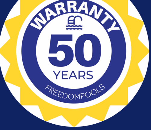 50-годишна гаранция Freedom Pools